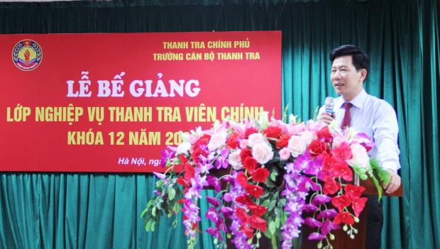 Bế giảng Lớp bồi dưỡng nghiệp vụ thanh tra viên chính K12/2020