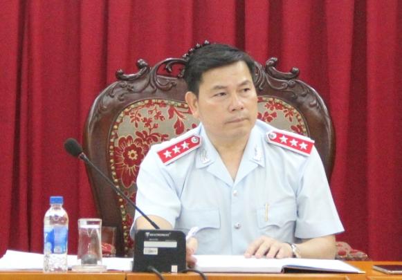 Phó Tổng Thanh tra Chính phủ Trần Văn Minh làm việc với Cục II