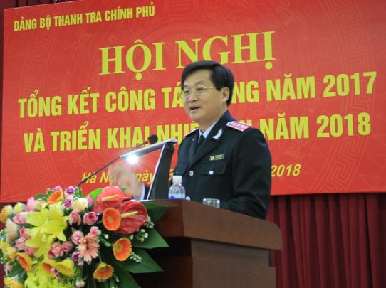 Đảng bộ Thanh tra Chính phủ tổng kết công tác Đảng năm 2017