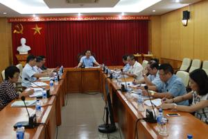 Lấy ý kiến của Bộ, ngành về định hướng chương trình, kế hoạch thanh tra năm 2019