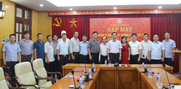 Thanh tra Chính phủ tổ chức gặp mặt nhân kỷ niệm 72 năm ngày thương binh,...