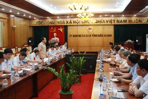 Công bố các quyết định thanh tra tại tỉnh Bắc Giang