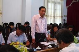 Phó tổng Thanh tra Chính phủ Nguyễn Đức Hạnh làm việc với UBND tỉnh Tuyên Quang