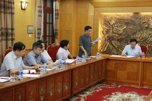 Phó Tổng Thanh tra Chính phủ Trần Ngọc Liêm làm việc với Vụ III