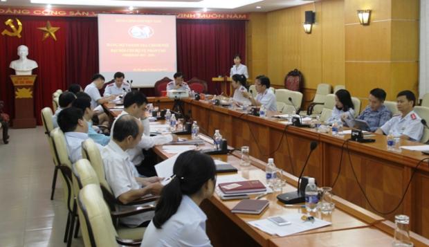 Vụ Pháp chế Đại hội Chi bộ nhiệm kỳ 2017 - 2020