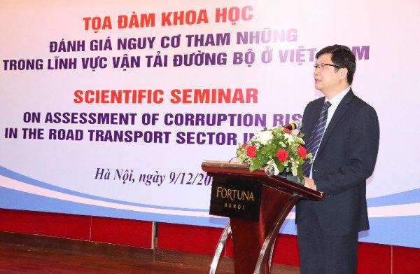 Tọa đàm khoa học: Đánh giá nguy cơ tham nhũng trong lĩnh vực vận tải đường bộ ở Việt Nam