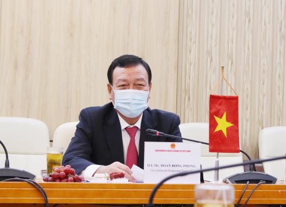 Tổng Thanh tra Chính phủ tiếp Đại sứ Hàn Quốc tại Việt Nam