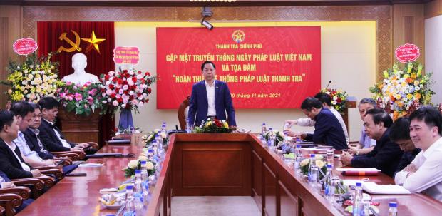 Thanh tra Chính phủ gặp mặt truyền thống Ngày pháp luật Việt Nam