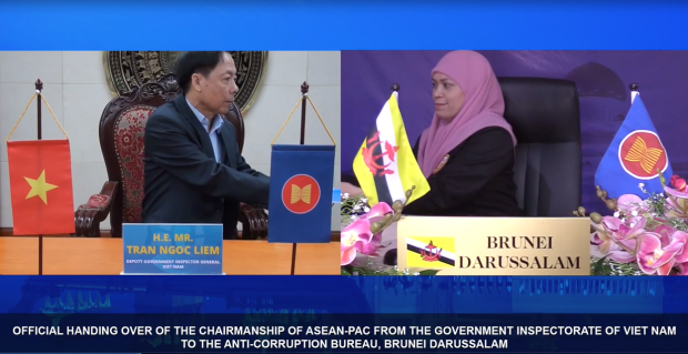 The Government Inspectorate of Viet Nam hands over ASEAN-PAC Chairmanship