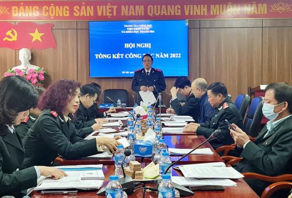 Viện Chiến lược và Khoa học thanh tra tổng kết năm 2022