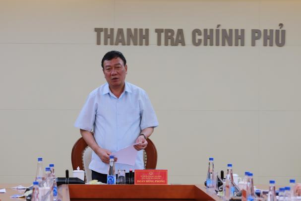 Thanh tra Chính phủ họp giao ban công tác tháng 4/2023