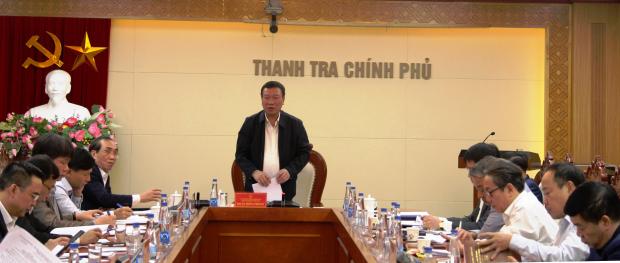 Thanh tra Chính phủ họp giao ban công tác tháng 1/2023