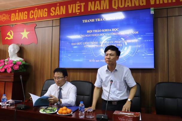 Phó Tổng Thanh tra Chính phủ Bùi Ngọc Lam chúc mừng Ngày Khoa học Công nghệ Việt Nam