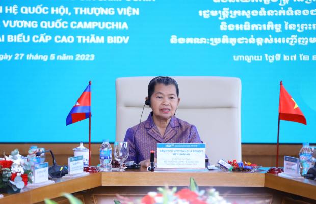 Phó Thủ tướng Chính phủ, Bộ trưởng Bộ Quan hệ với Quốc hội - Thượng viện và Thanh tra Campuchia...