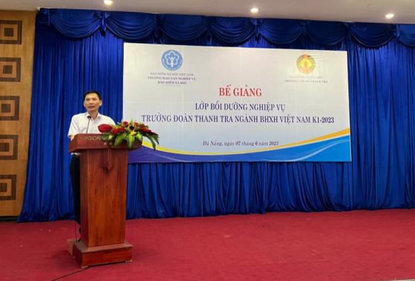 Bế giảng lớp Bồi dưỡng nghiệp vụ Trưởng đoàn thanh tra ngành BHXH Việt Nam