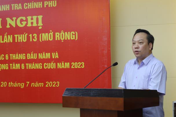 Đảng bộ Thanh tra Chính phủ sơ kết công tác 6 tháng đầu năm 2023