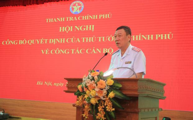 Trao Quyết định bổ nhiệm Phó Tổng Thanh tra Chính phủ Dương Quốc Huy