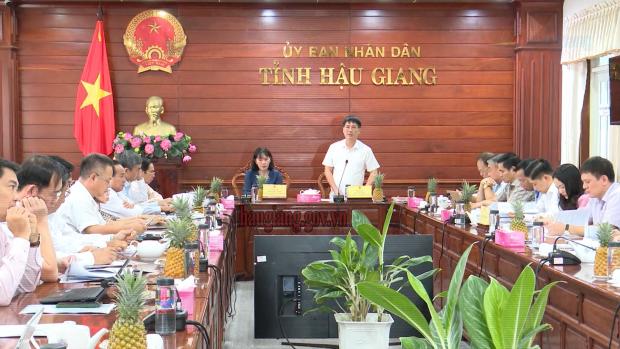 Đoàn kiểm tra Ban Chỉ đạo cải cách hành chính của Chính phủ làm việc tại tỉnh Hậu Giang