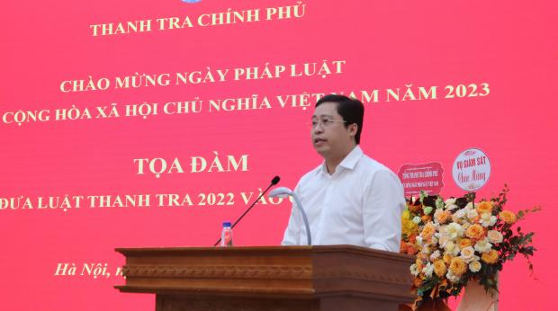 Thanh tra Chính phủ tổ chức Tọa đàm chúc mừng Ngày Pháp luật Việt Nam