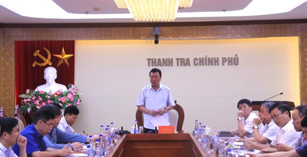Thanh tra Chính phủ họp giao ban công tác tháng 10/2023