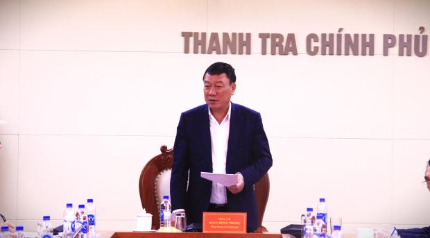 Thanh tra Chính phủ họp giao ban công tác tháng 11/2023