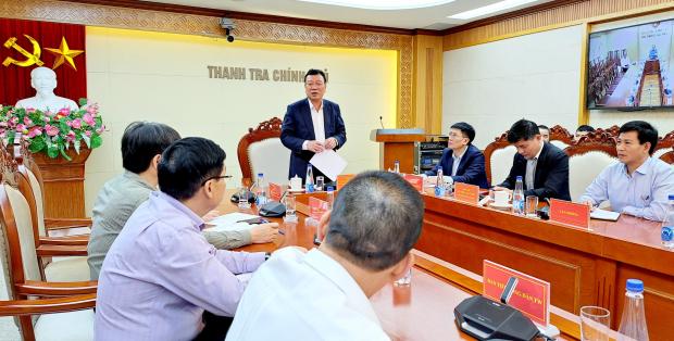 Thanh tra Chính phủ họp giao ban cấp vụ tháng 1/2024