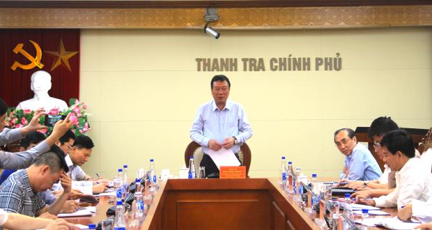 Thanh tra Chính phủ họp giao ban công tác tháng 3