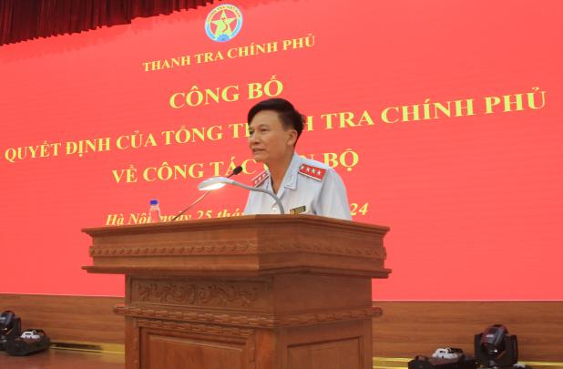 Công bố các quyết định về luân chuyển, điều động, bổ nhiệm công chức lãnh đạo quản lý