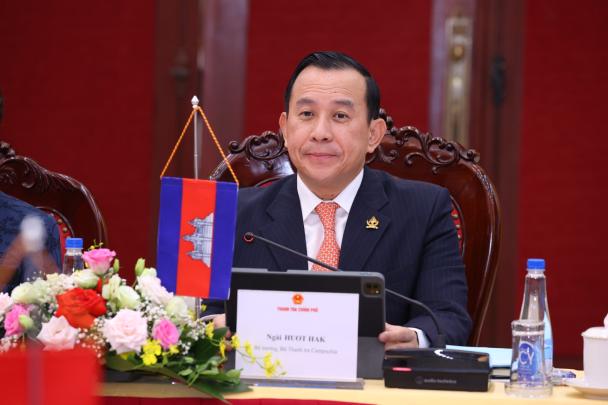 Tổng Thanh tra Chính phủ Việt Nam Đoàn Hồng Phong tiếp và làm việc với Đoàn Đại biểu cấp cao Bộ...