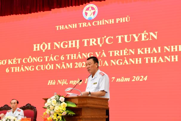 Ngành thanh tra sơ kết 6 tháng đầu năm 2024