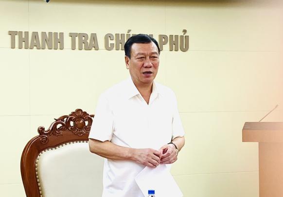 Thanh tra Chính phủ họp giao ban công tác tháng 7/2024