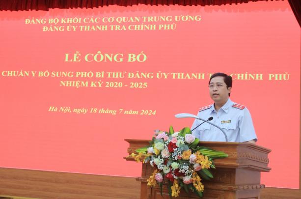 Đảng bộ Thanh tra Chính phủ lập Tiểu ban Tuyên truyền Đại hội Đại biểu Đảng bộ lần thứ XXIV