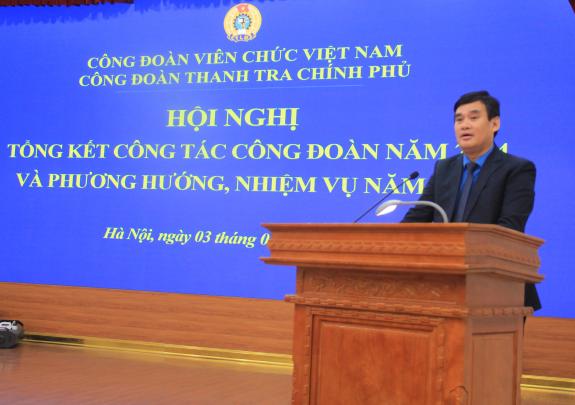 Công đoàn Thanh tra Chính phủ tổng kết công tác năm 2024, triển khai nhiệm vụ...