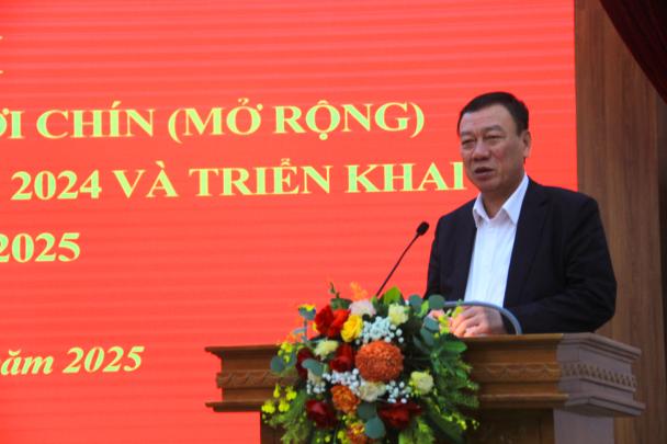Hội nghị Tổng kết công tác Đảng năm 2024, triển khai phương hướng nhiệm vụ năm 2025