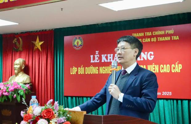 Khai giảng lớp bồi dưỡng nghiệp vụ Thanh tra viên cao cấp năm 2025