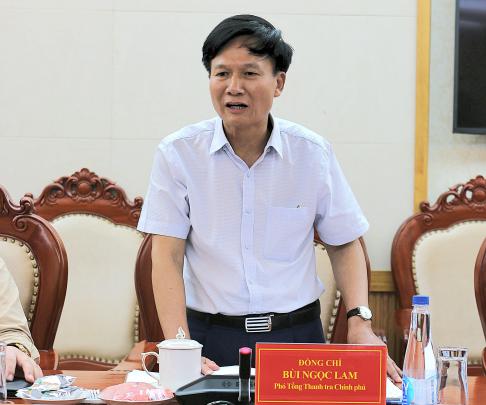 Bộ Công thương bàn giao Thanh tra Bộ về Thanh tra Chính phủ