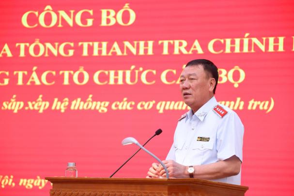 Thanh tra Chính phủ công bố các quyết định về công tác cán bộ