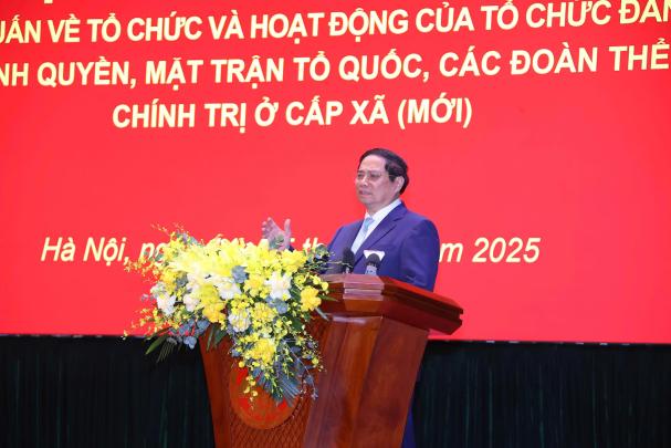 Hội nghị tập huấn toàn quốc vận hành hệ thống chính trị cấp xã mới