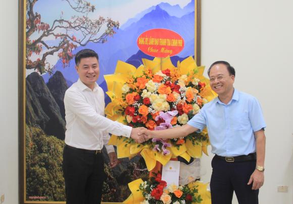 Phó Tổng Thanh tra Nguyễn Văn Cường thăm, chúc mừng Cổng thông tin điện tử...