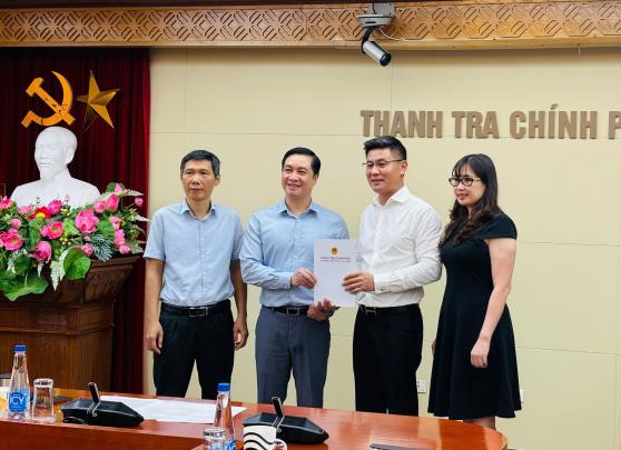 Phó Tổng Thanh tra Chính phủ Nguyễn Văn Cường làm việc với Cục XII