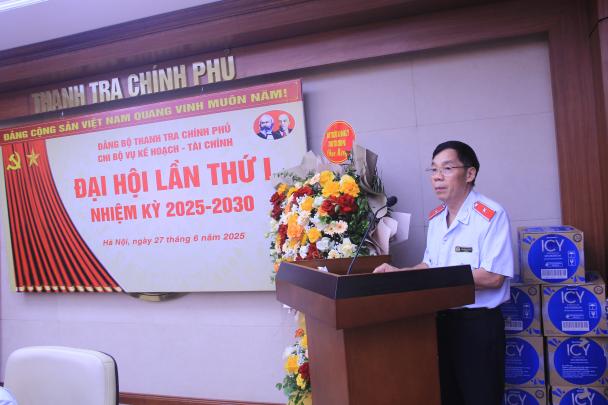 Đại hội Chi bộ Vụ Kế hoạch – Tài chính