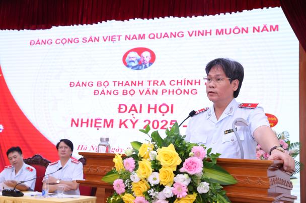 Đại hội Đảng bộ Văn phòng Thanh tra Chính phủ nhiệm kỳ 2025 - 2030