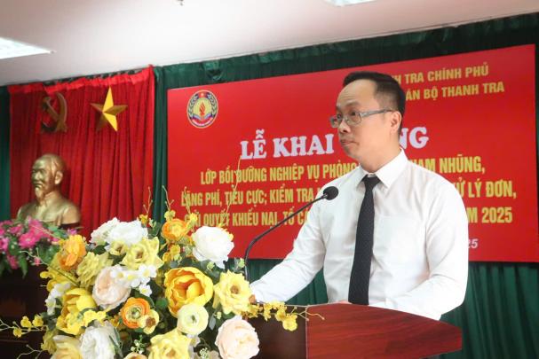 Khai giảng lớp bồi dưỡng nghiệp vụ chuyên sâu về phòng, chống tham nhũng,...