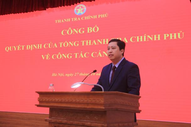 Đồng chí Nguyễn Thị Thu Huyền giữ chức Vụ trưởng Vụ Tổ chức cán bộ