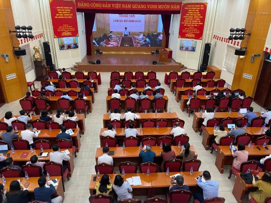 Đảng ủy Thanh tra Chính phủ tham dự Hội nghị tập huấn sử dụng ứng dụng "Sổ...