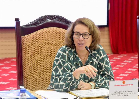 Hội thảo chia sẻ kinh nghiệm của Cộng hòa Pháp về hoạt động thanh tra hành...