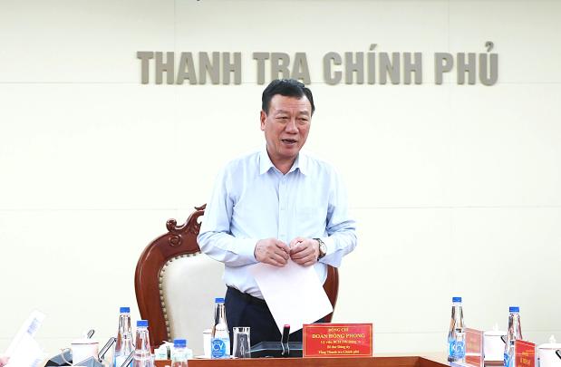 Thanh tra Chính phủ họp giao ban cấp vụ tháng 10