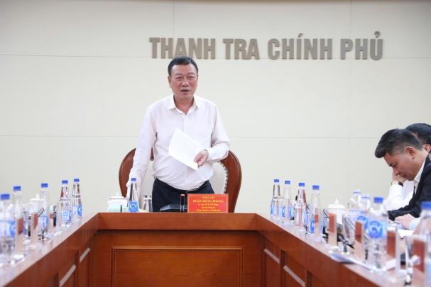 Thanh tra Chính phủ họp giao ban lãnh đạo cấp Vụ tháng 11