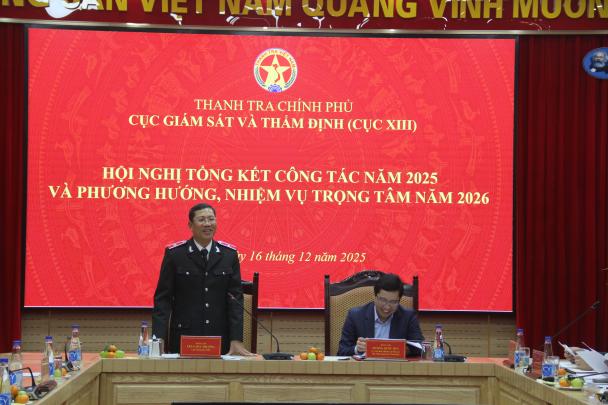 Cục Giám sát và Thẩm định tổng kết công tác năm 2025, triển khai phương hướng nhiệm vụ năm 2026